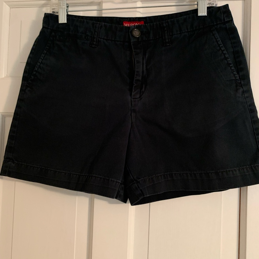 Merona black shorts size 6
